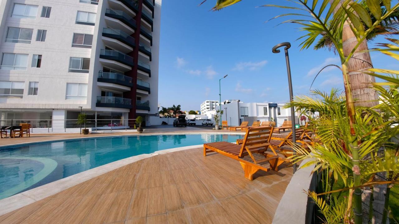 Apartment Urbanizacion Privada, Seguridad Y Confort Manta